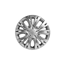 Колпак колеса R16 AIRLINE AWCC1624 (Лион серебро карбон комплект 2шт)