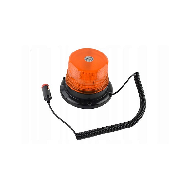 Сигнальный маячок НИКОЛЬ 116790 на магните d=130мм (12-24V) (мигалка) Сигнальный маячок НИКОЛЬ 116790 на магните d=130мм (12-24V) (мигалка)