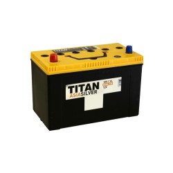 Аккумулятор TITAN Asia Silver 100 (+) (0184)