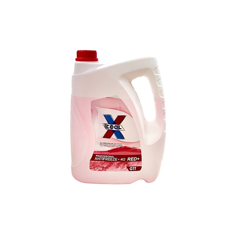 Антифриз XCOOL красный 4.5кг. (4шт) Антифриз XCOOL красный 4.5кг. (4шт)