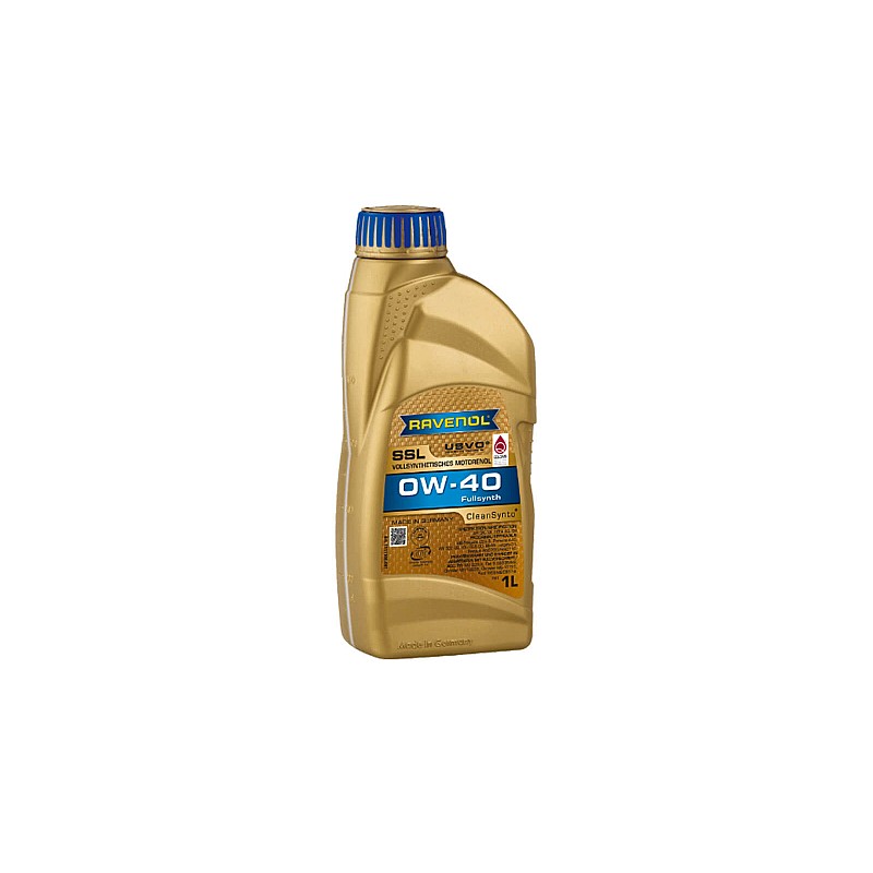 Моторное масло RAVENOL SSL 0w40 1л. Моторное масло RAVENOL SSL 0w40 1л.