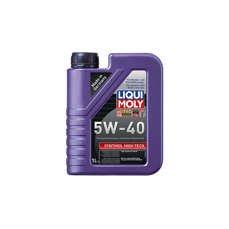 Масло моторное LIQUI MOLY Synthoil High Tech 5w40 1л. (1855) Масло моторное LIQUI MOLY Synthoil High Tech 5w40 1л. (1855)