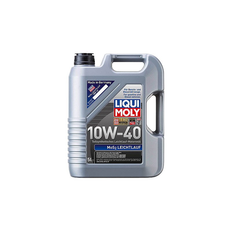 Масло моторное LIQUI MOLY Leichtlauf MOS2 10w40 5л. (2184) Масло моторное LIQUI MOLY Leichtlauf MOS2 10w40 5л. (2184)