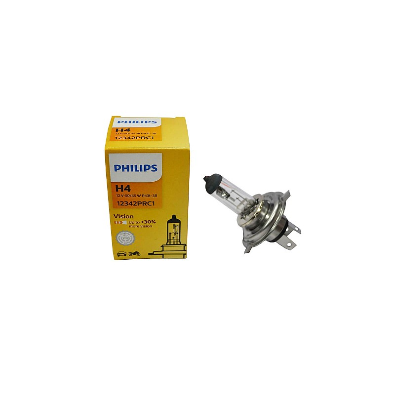 Лампа H4 PHILIPS 12342PRC1 +30 проц Лампа H4 PHILIPS 12342PRC1 +30 проц