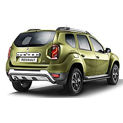 Защита заднего бампера PT GROUP RDU330102 (ШАГРЕНЬ) Duster 2012 и Terrano 2014