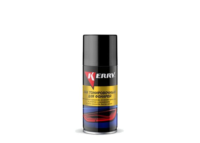 Лак для тонировки фар KERRY KR9631 210мл. (черный) (12шт / Фара тонировкасына арналған лак KERRY KR9631 (қара) 210мл. Лак для тонировки фар KERRY KR9631 210мл. (черный) (12шт / Фара тонировкасына арналған лак KERRY KR9631 (қара) 210мл.
