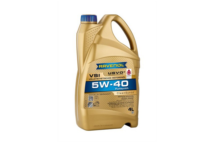 Моторное масло RAVENOL VSI 5w40 4л. Моторное масло RAVENOL VSI 5w40 4л.