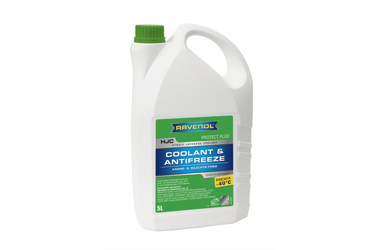 Антифриз RAVENOL HJC Premix -40 (зеленый) 10л. Антифриз RAVENOL HJC Premix -40 (зеленый) 10л.