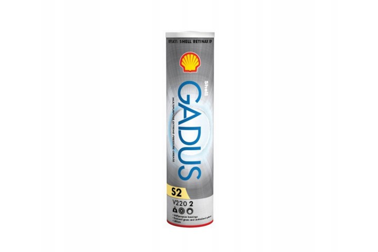 Смазка для подшипников SHELL GADUS S2V220AD2 400гр. Смазка для подшипников SHELL GADUS S2V220AD2 400гр.