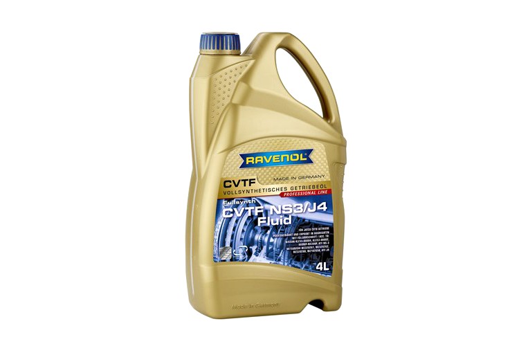 Трансмиссионное масло RAVENOL ATF CVTF NS3J4 Fluid 4л. Трансмиссионное масло RAVENOL ATF CVTF NS3J4 Fluid 4л.