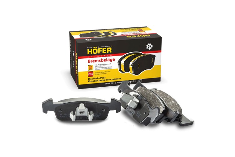 Колодки тормозные передние HOFER HF350811 (X-Ray, Logan II) Колодки тормозные передние HOFER HF350811 (X-Ray, Logan II)