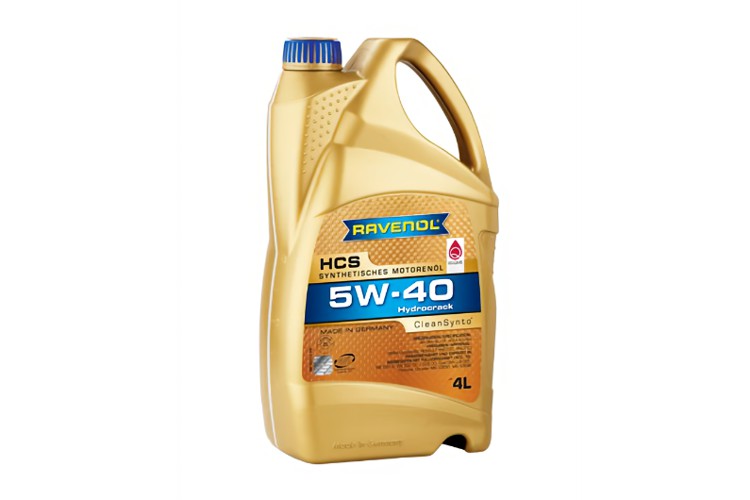 Моторное масло RAVENOL HCS 5w40 4л. Моторное масло RAVENOL HCS 5w40 4л.
