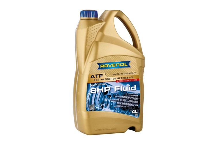 Трансмиссионное масло RAVENOL ATF 8HP Fluid 4л. Трансмиссионное масло RAVENOL ATF 8HP Fluid 4л.