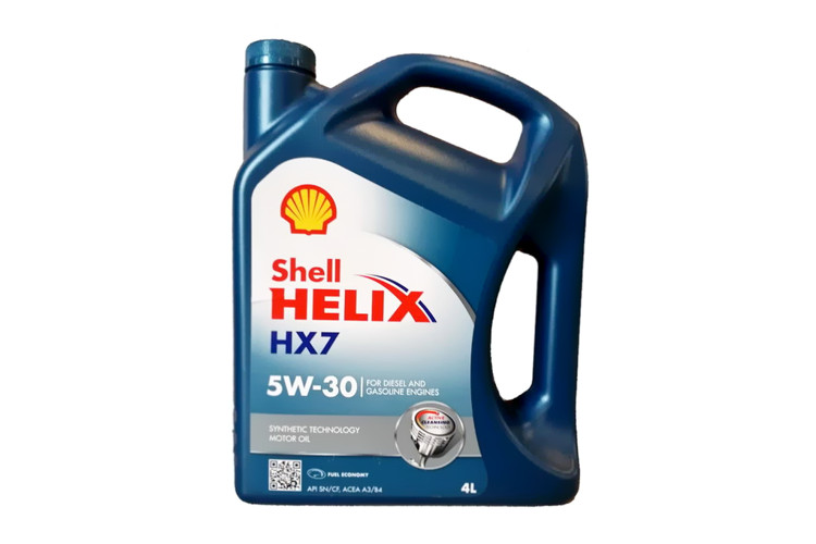 Масло моторное SHELL HELIX HX7 5W-30 4л. Масло моторное SHELL HELIX HX7 5W-30 4л.