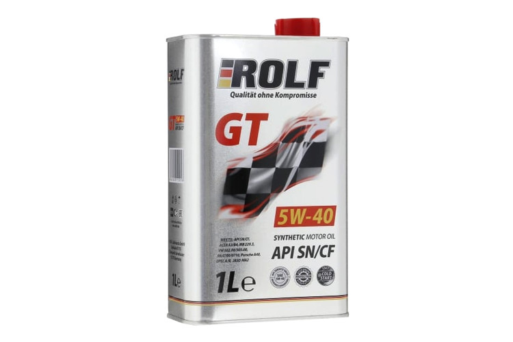 Масло моторное ROLF GT 5W-40 1л. (SN CF жб) Масло моторное ROLF GT 5W-40 1л. (SN CF жб)