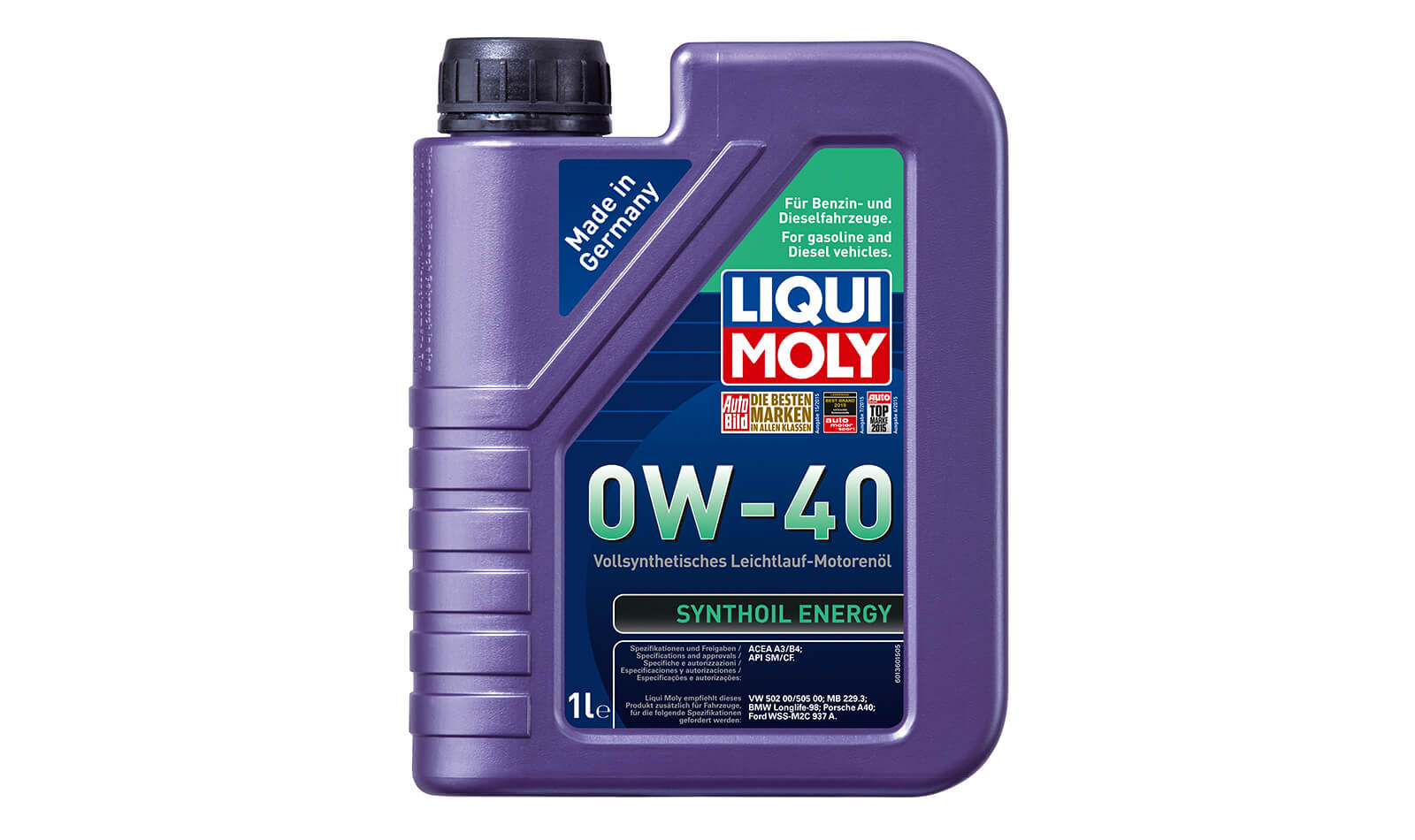Масло моторное LIQUI MOLY Synthoil Energy 0w40 1л. (9514) Масло моторное LIQUI MOLY Synthoil Energy 0w40 1л. (9514)