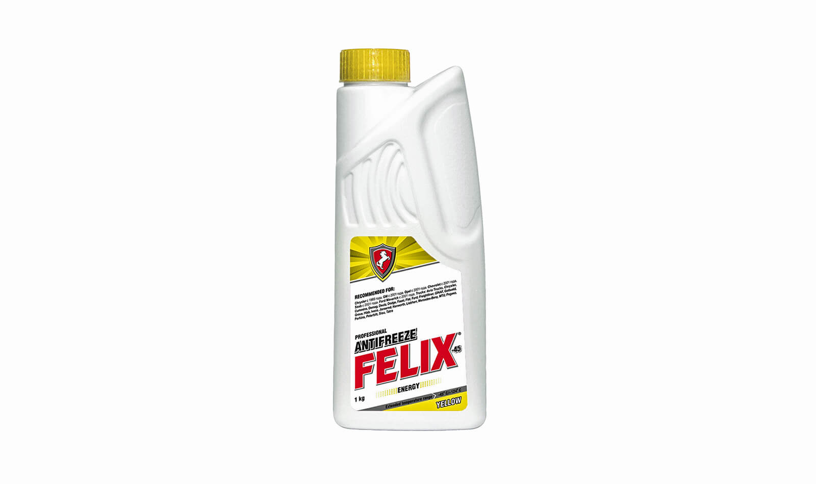 Антифриз FELIX желтый 1кг. (Energy) (15шт) Антифриз FELIX желтый 1кг. (Energy) (15шт)