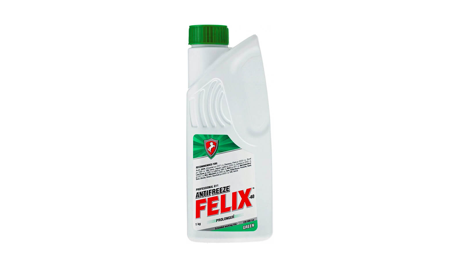 Антифриз FELIX зеленый 1кг. (Prolonger) (15шт) Антифриз FELIX зеленый 1кг. (Prolonger) (15шт)