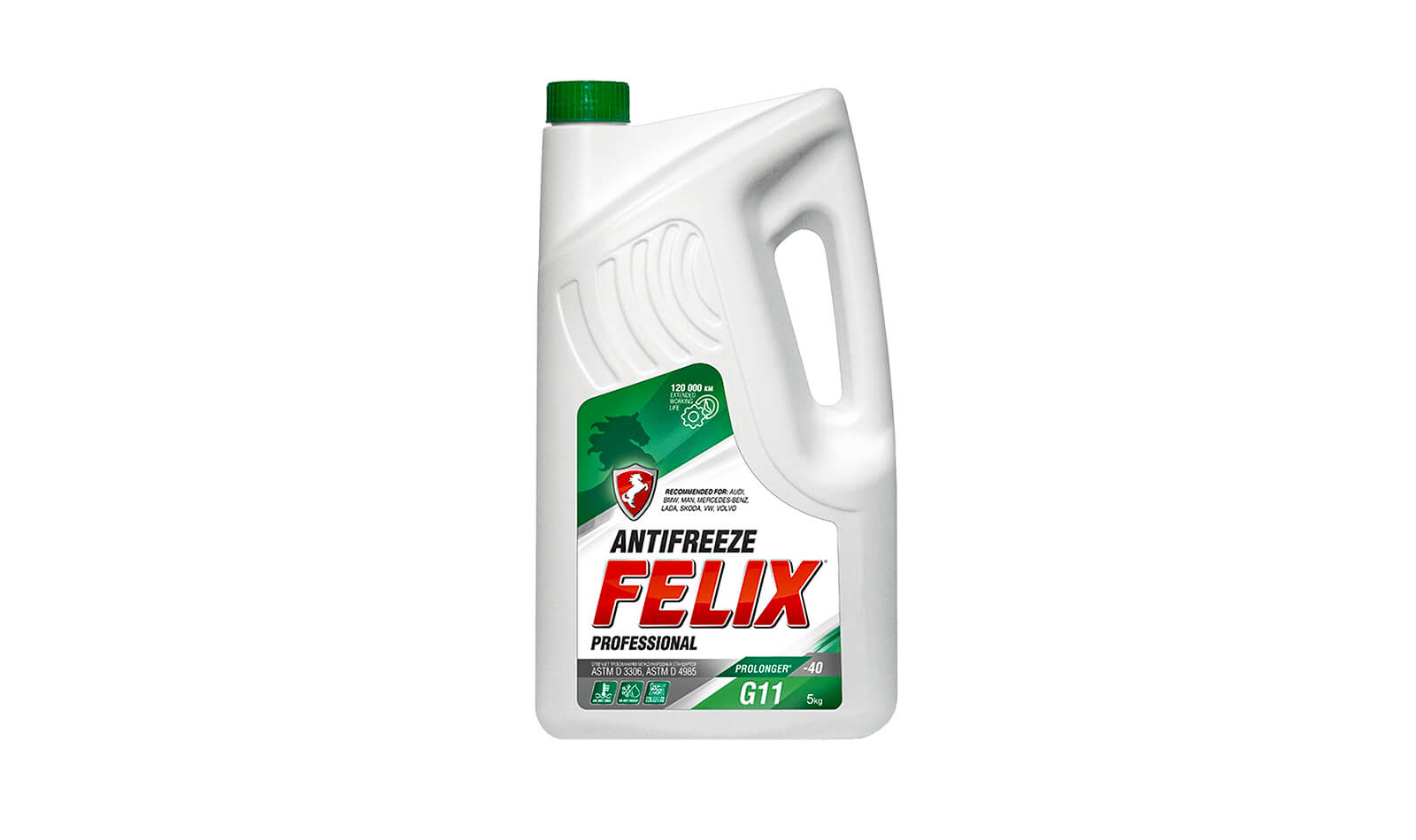 Антифриз FELIX зеленый 5кг. (Prolonger) (4шт) Антифриз FELIX зеленый 5кг. (Prolonger) (4шт)