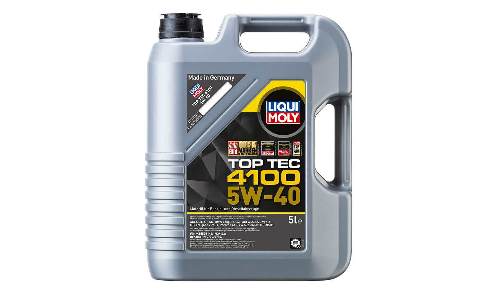 Масло моторное LIQUI MOLY Top Tec 4100 5w40 5л. (9511)