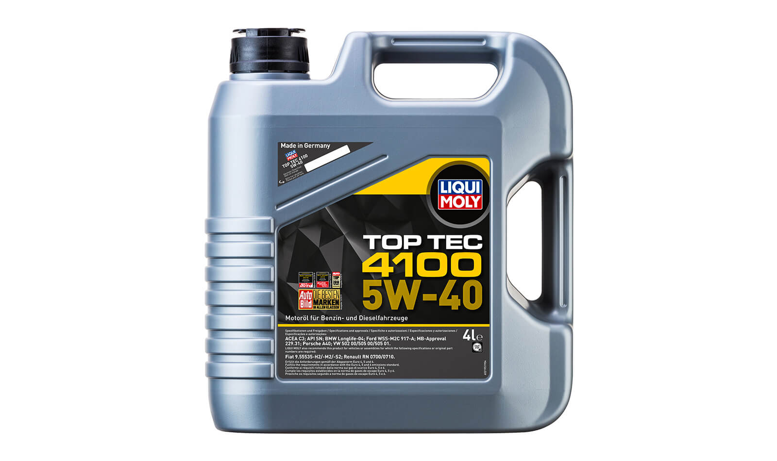 Масло моторное LIQUI MOLY Top Tec 4100 5w40 4л. (2195) Масло моторное LIQUI MOLY Top Tec 4100 5w40 4л. (2195)