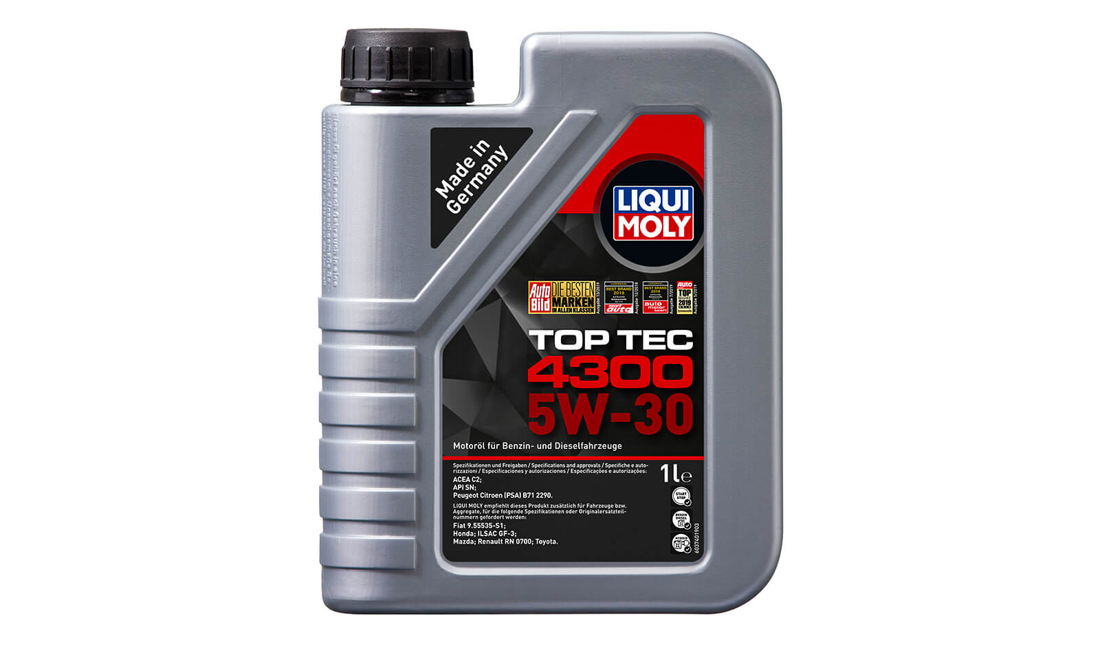 Масло моторное LIQUI MOLY Top Tec 4300 5w30 1л. (2323) Масло моторное LIQUI MOLY Top Tec 4300 5w30 1л. (2323)