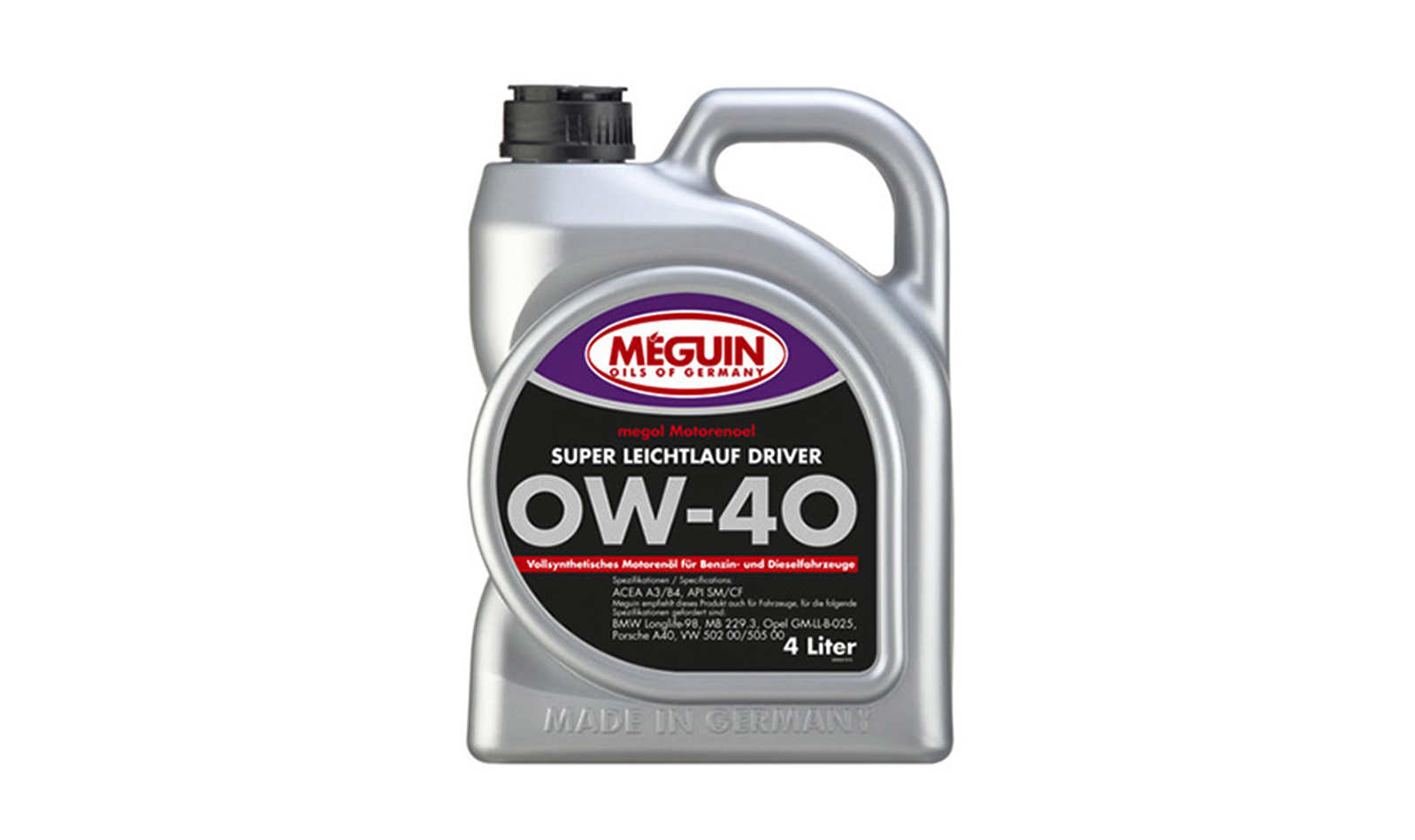 Масло моторное MEGUIN 0w40 4л. (9065) Масло моторное MEGUIN 0w40 4л. (9065)