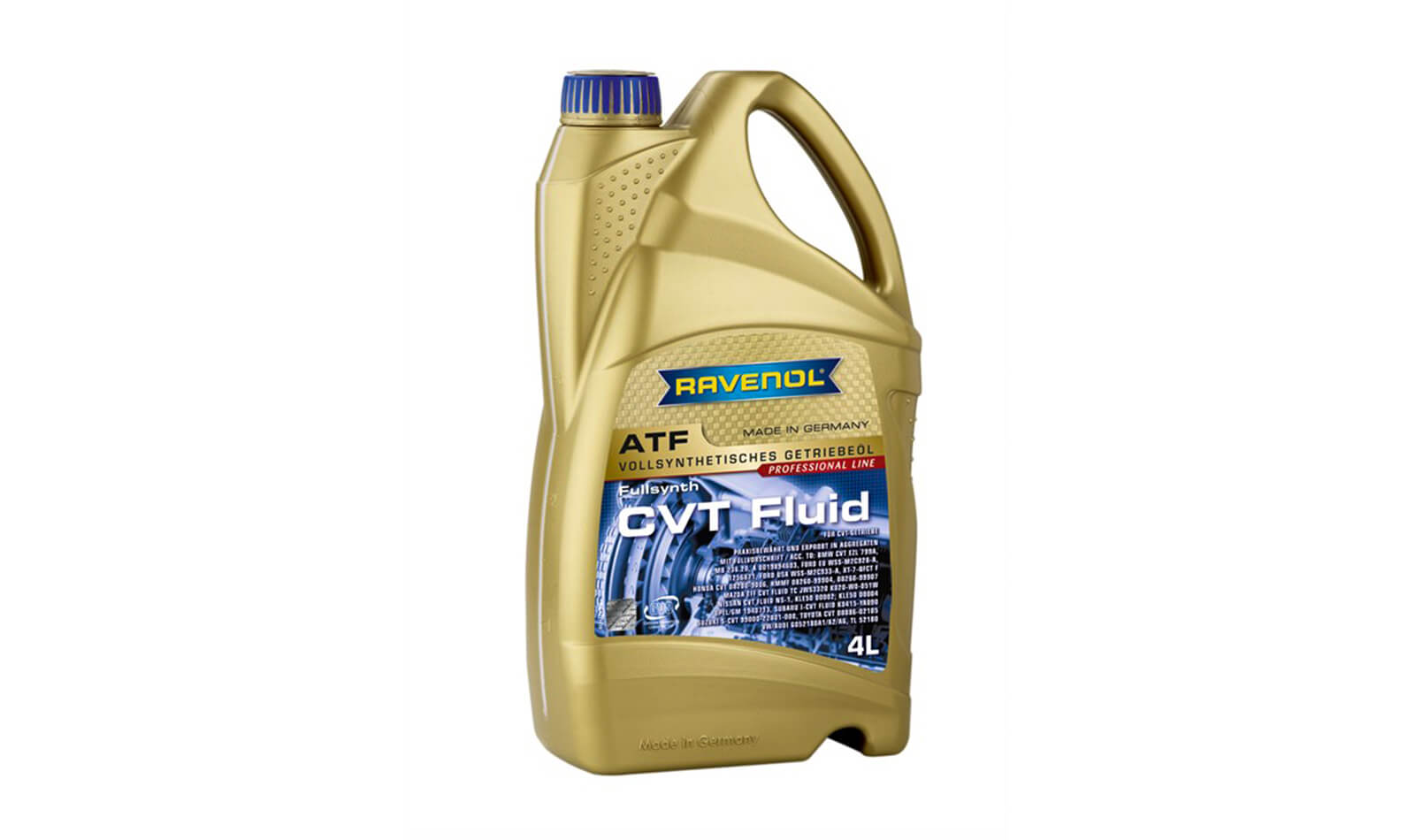 Трансмиссионное масло RAVENOL ATF CVT Fluid 4л. Трансмиссионное масло RAVENOL ATF CVT Fluid 4л.