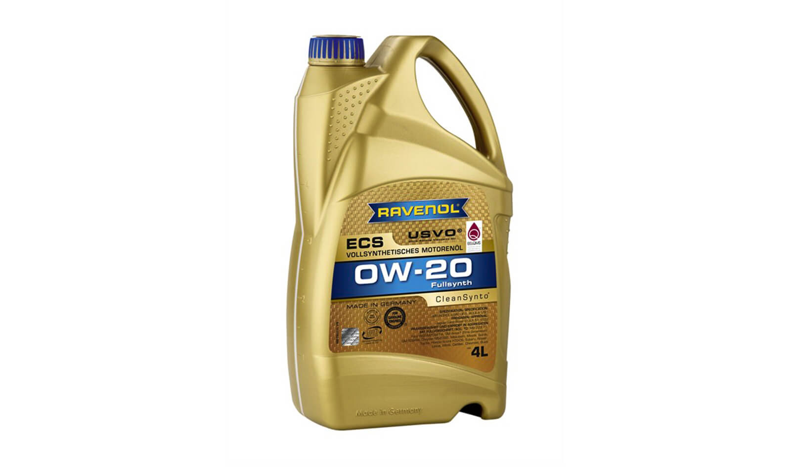 Моторное масло RAVENOL ECS 0w20 4л. Моторное масло RAVENOL ECS 0w20 4л.