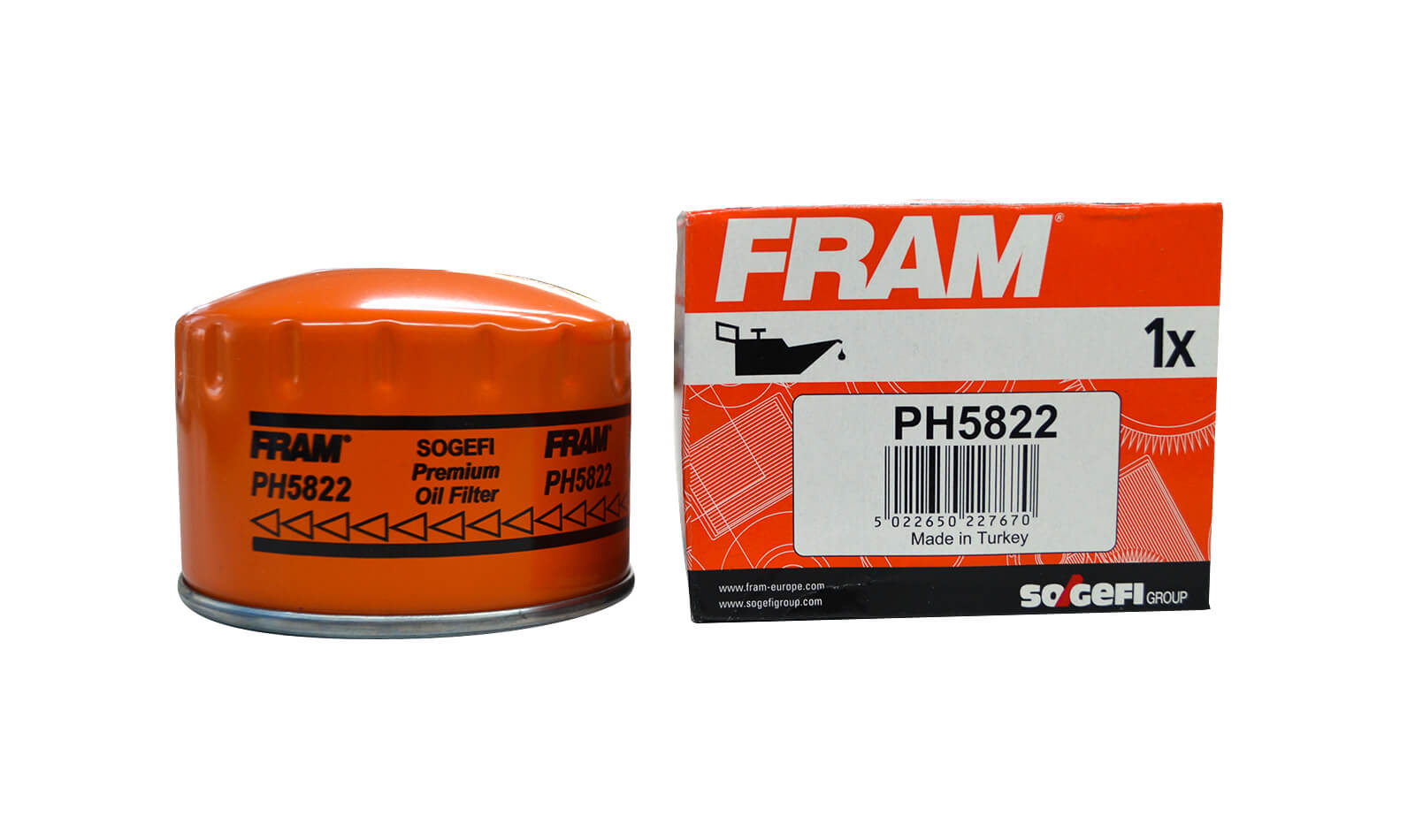 Фильтр масляный FRAM PH5822 (ВАЗ низкий) Фильтр масляный FRAM PH5822 (ВАЗ низкий)