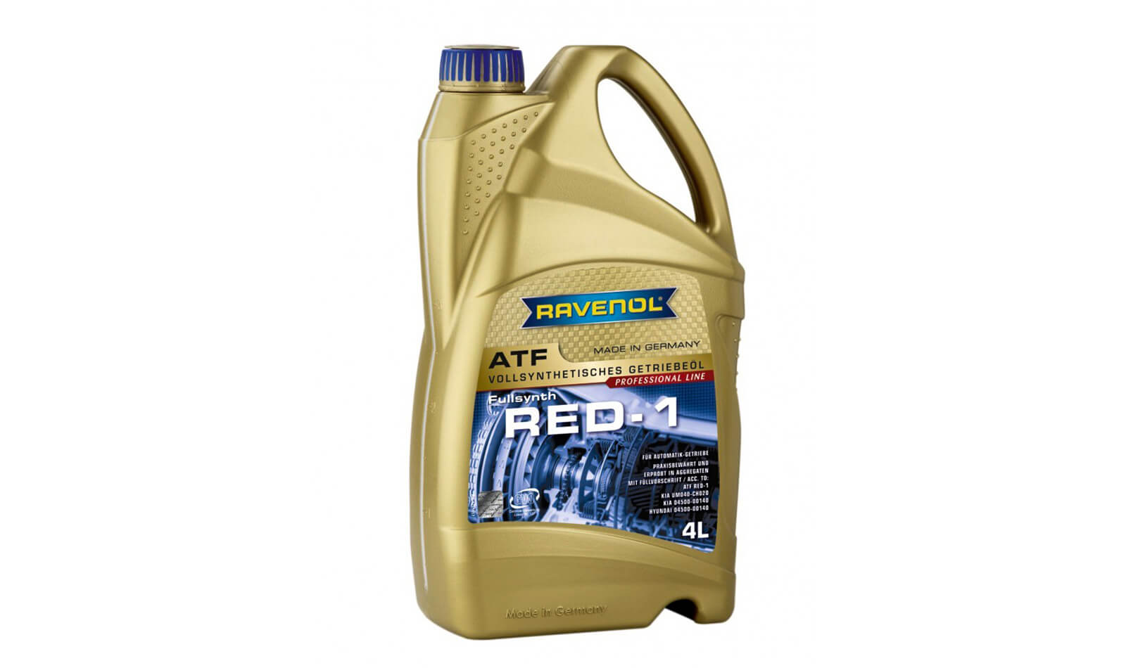 Трансмиссионное масло RAVENOL ATF RED1 4л. Трансмиссионное масло RAVENOL ATF RED1 4л.