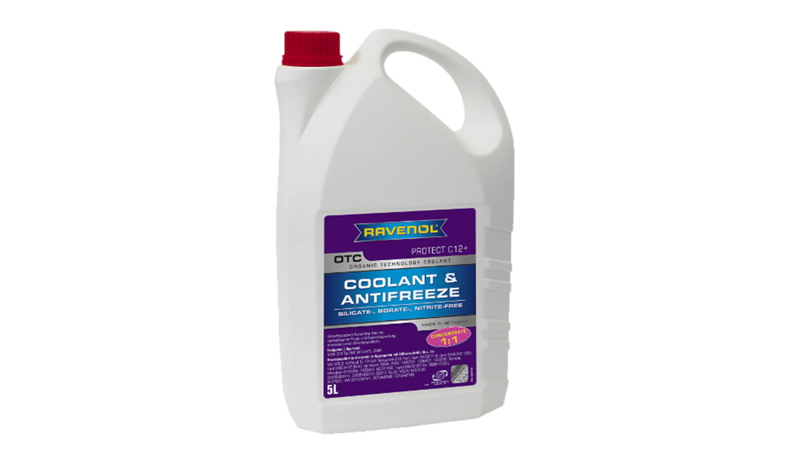 Антифриз RAVENOL OTC Premix -75 5л. (концентрат красный) Антифриз RAVENOL OTC Premix -75 5л. (концентрат красный)