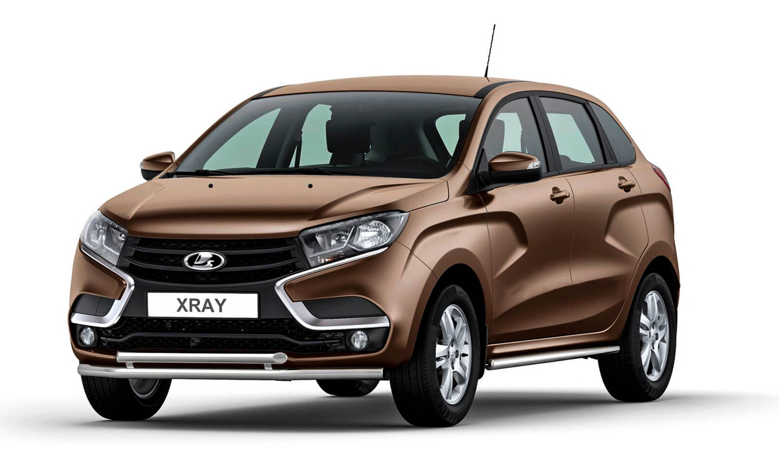Защита переднего бампера PT GROUP LXR220201 двойная LADA XRAY с 2016 Защита переднего бампера PT GROUP LXR220201 двойная LADA XRAY с 2016